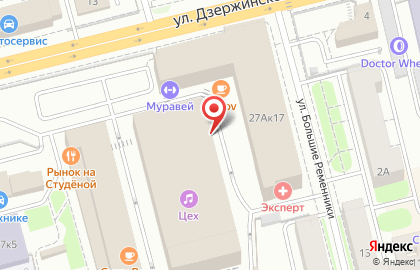 Учебный центр Академия профессионального образования на Дворянской улице на карте