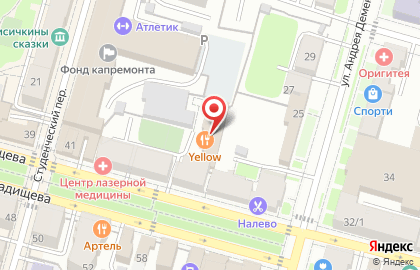 Фабрика обедов на карте