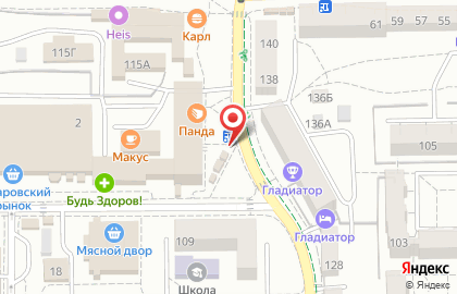 Арка на Красной улице на карте