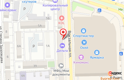 Гостиничный комплекс Дельта на карте