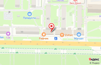 Банк Российский Кредит в Центральном районе на карте