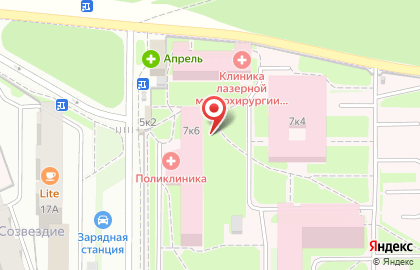 Ярославская областная клиническая больница на карте