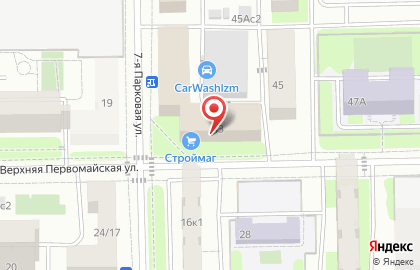 Продуктовый магазин в Москве на карте