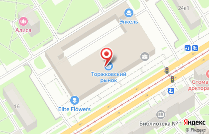 Магазин трав и ягод Диета+ на Торжковской улице на карте