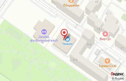 Эдельвейс на Олимпийской улице на карте