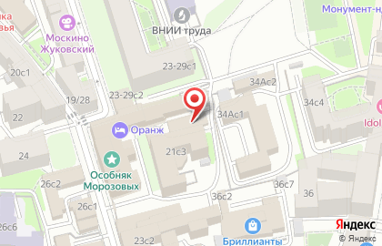 Интернет-магазин косметики Bling Blings в Подсосенском переулке на карте
