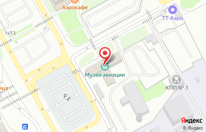 Международный аэропорт УФА на карте