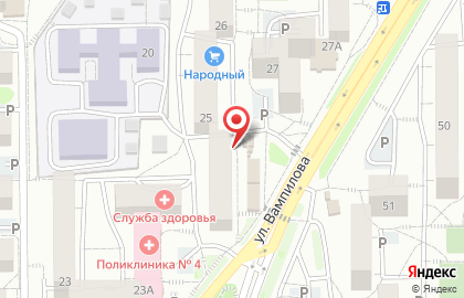 Киоск по продаже печатной продукции в Свердловском округе на карте