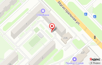 Банкомат Волго-Вятский банк Сбербанка России на Магистралиной улице на карте