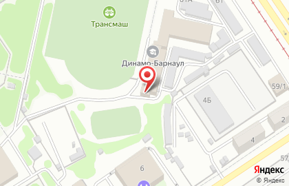 Гостиничный комплекс Динамо в Октябрьском районе на карте