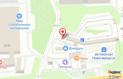 Продуктовый магазин в Ростове-на-Дону на карте