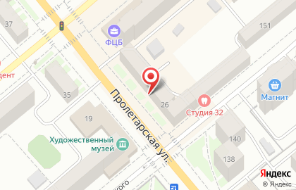 Магазин Мир Связи на Пролетарской улице на карте