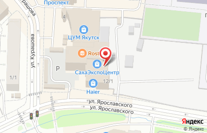 Салон ювелирных изделий Уруу на улице Ярославского на карте
