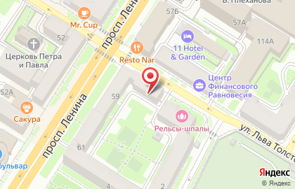 Новостройки Тулы на карте