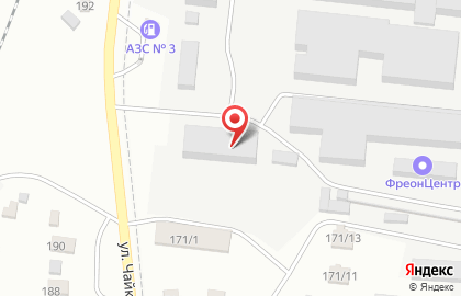 Автостоянка Дельфин на улице Чайковского на карте