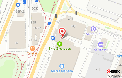 МегаФон в Советском районе на карте