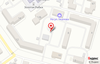 Автостоянка На Чкалова на карте