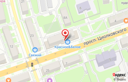 Текстиль Центр на проспекте Циолковского на карте