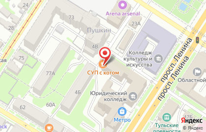 Банкомат Банк Москвы на Пушкинском тракте на карте