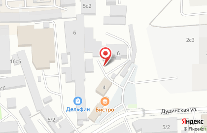 Наш двор на Дудинской улице на карте