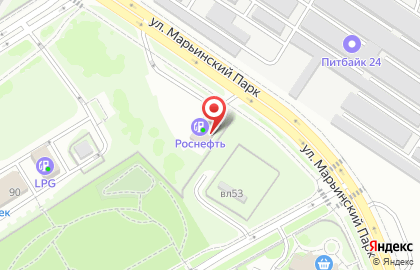 BP в Москве на карте