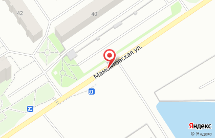 Магазин спортивных товаров Спортмастер на Мамонтовской улице на карте