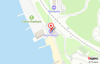 Гостиница Sochi Beach Hotel на карте