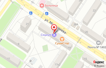 Магазин Красное & Белое в Москве на карте