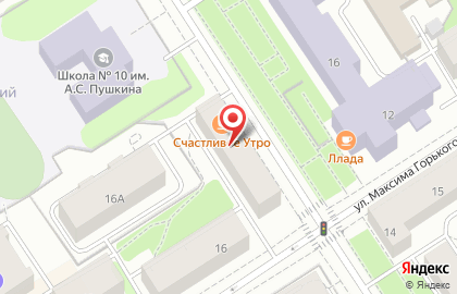 Барбершоп Карельский Цирюльник на улице Анохина на карте
