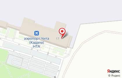 Аэропорт АэроЧита на карте