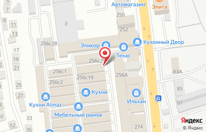 Мебельный салон Хай-тек в Советском районе на карте