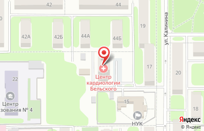 Магазин детской одежды на ул. Калинина, 17а на карте