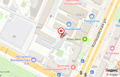 Магазин памятников в Воронеже на карте
