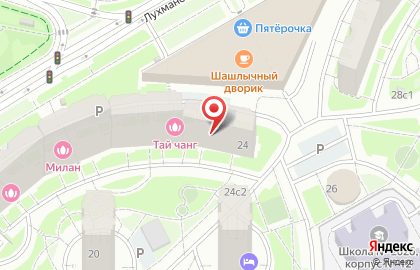 Магазин Красное & Белое в Москве на карте