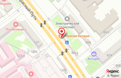 Закусочная ЧебурекМи на улице Красный Путь на карте