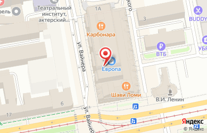 Магазин Белый заяц на карте