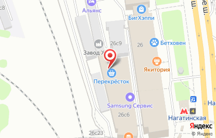 Техцентр СИМград RENAULT на Варшавском шоссе на карте