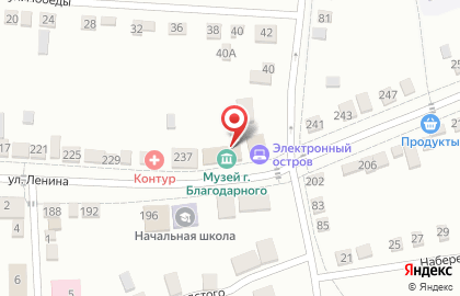 Благодарненский районный краеведческий музей на карте