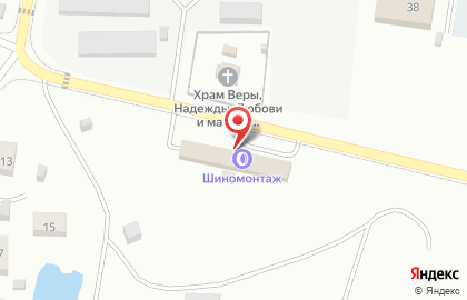 Шиномонтажная мастерская в Вологде на карте