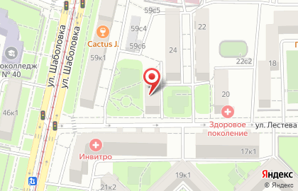 Московский образовательный комплекс им. В. Талалихина в Москве на карте