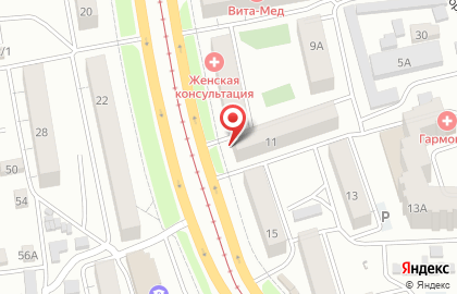 Эстетика в Октябрьском районе на карте