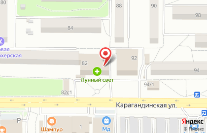 Продуктовый магазин Молодежное на карте