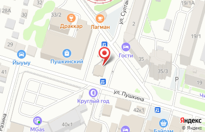 Заправочная станция Башнефть в Ленинском районе на карте