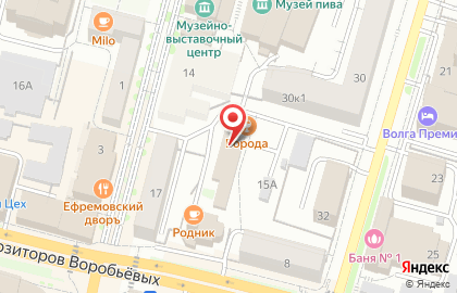 Автономное учреждение Творческий город на карте