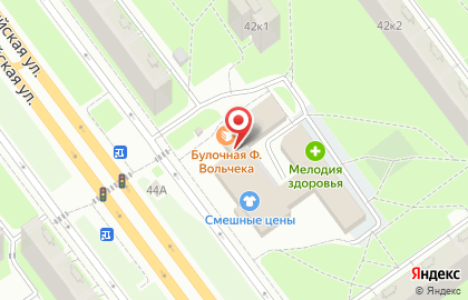 Продуктовый магазин Тандем в Фрунзенском районе на карте