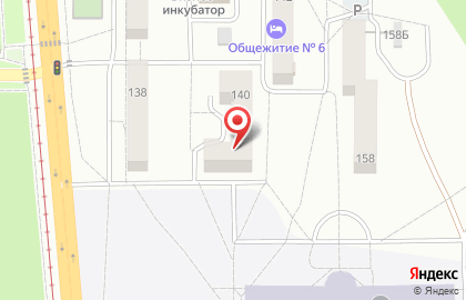 Общежитие в Хабаровске на карте