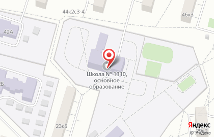 Школа №1310 с дошкольным отделением в Новогиреево на карте