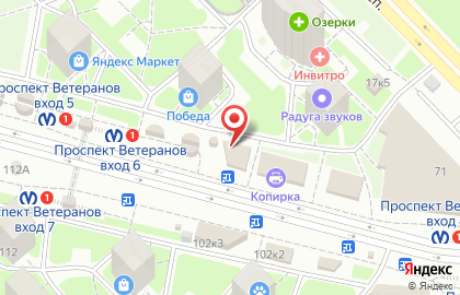 Мегафон в Кировском районе на карте