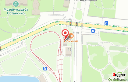 Мосгортранс в Москве на карте