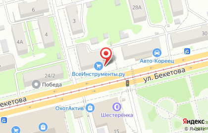 Интернет-гипермаркет товаров для строительства и ремонта ВсеИнструменты.ру в Нижнем Новгороде на карте